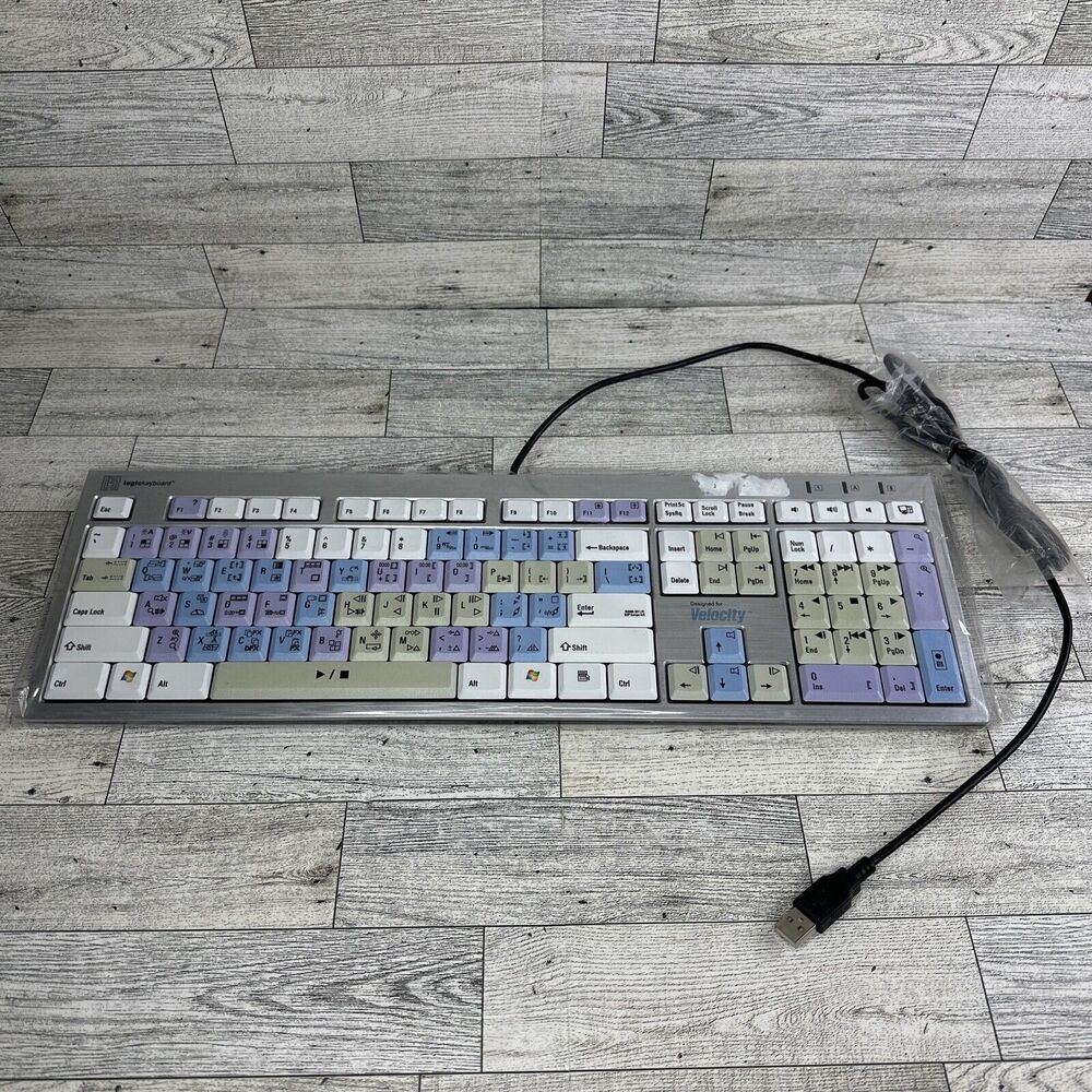 LogicKeyboard Avid Composer Slim Line PC Keyboard - SKU#1559242 Open Box